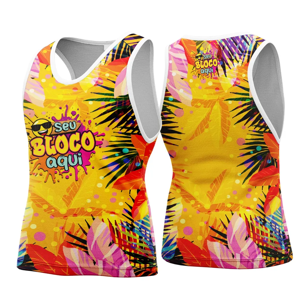 Camisa Abadá Carnaval Personalizada 2026 Modelo 76