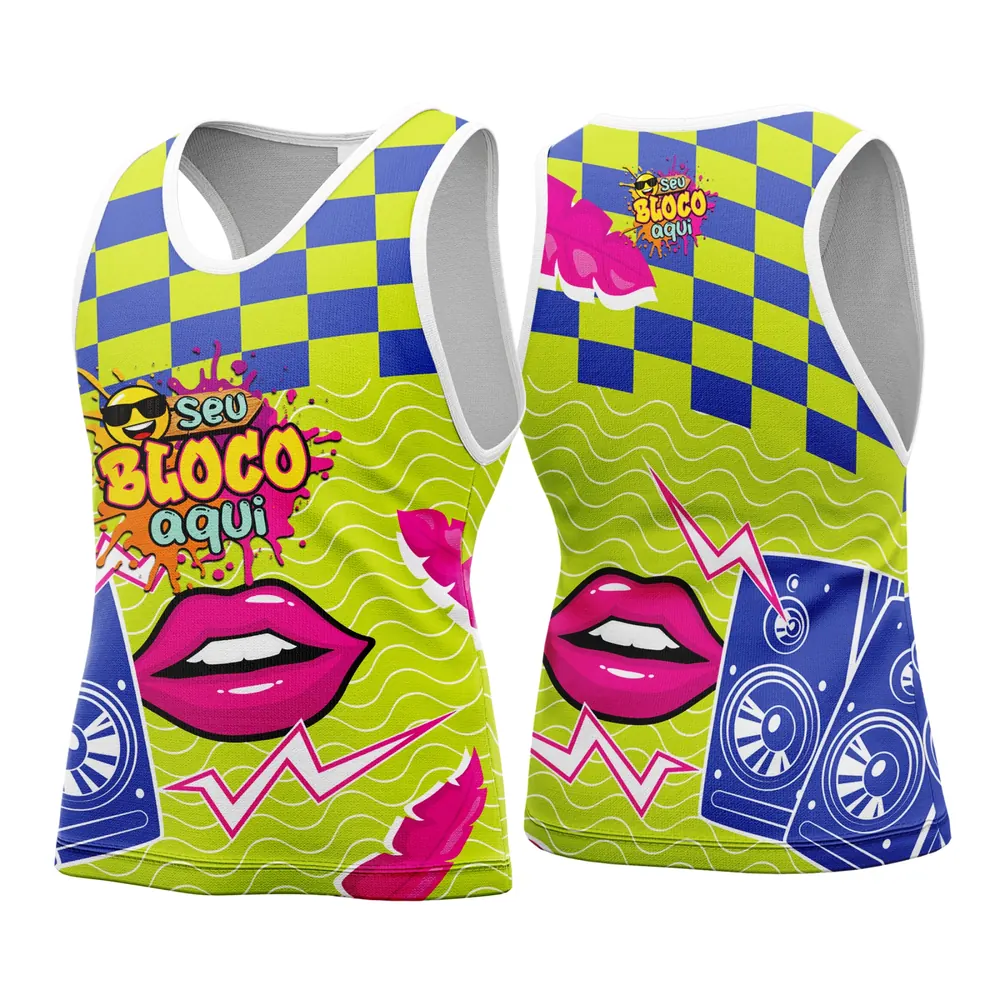 Camisa Abadá Carnaval Personalizado 2026 Modelo 04