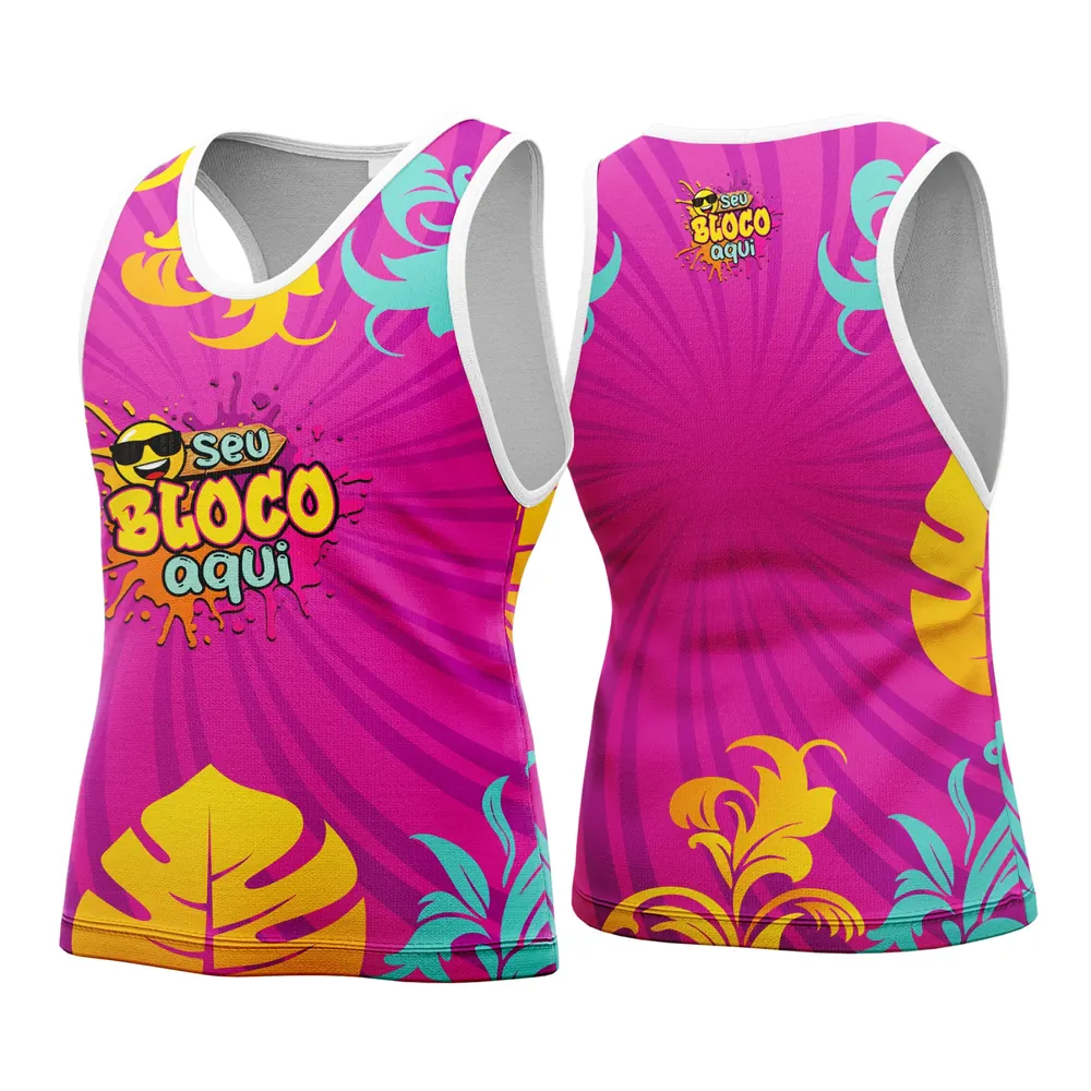 Camisa Abadá Carnaval Personalizado 2026 Modelo 06