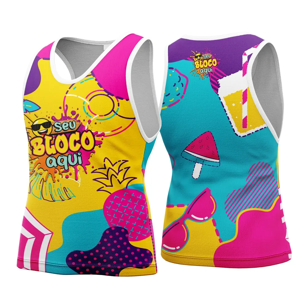Camisa Abadá Carnaval Personalizado 2026 Modelo 03