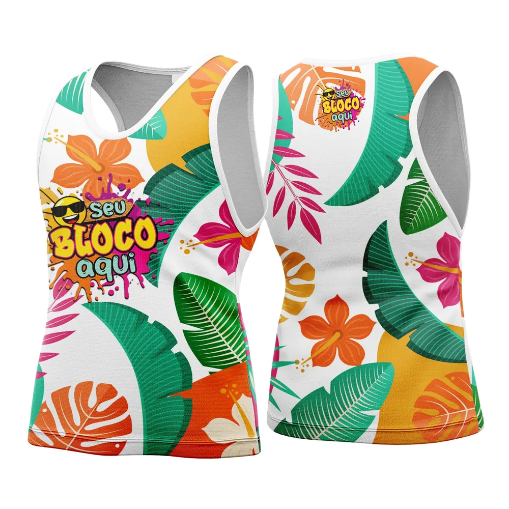 Camisa Abadá Carnaval Personalizado 2026 Modelo 07