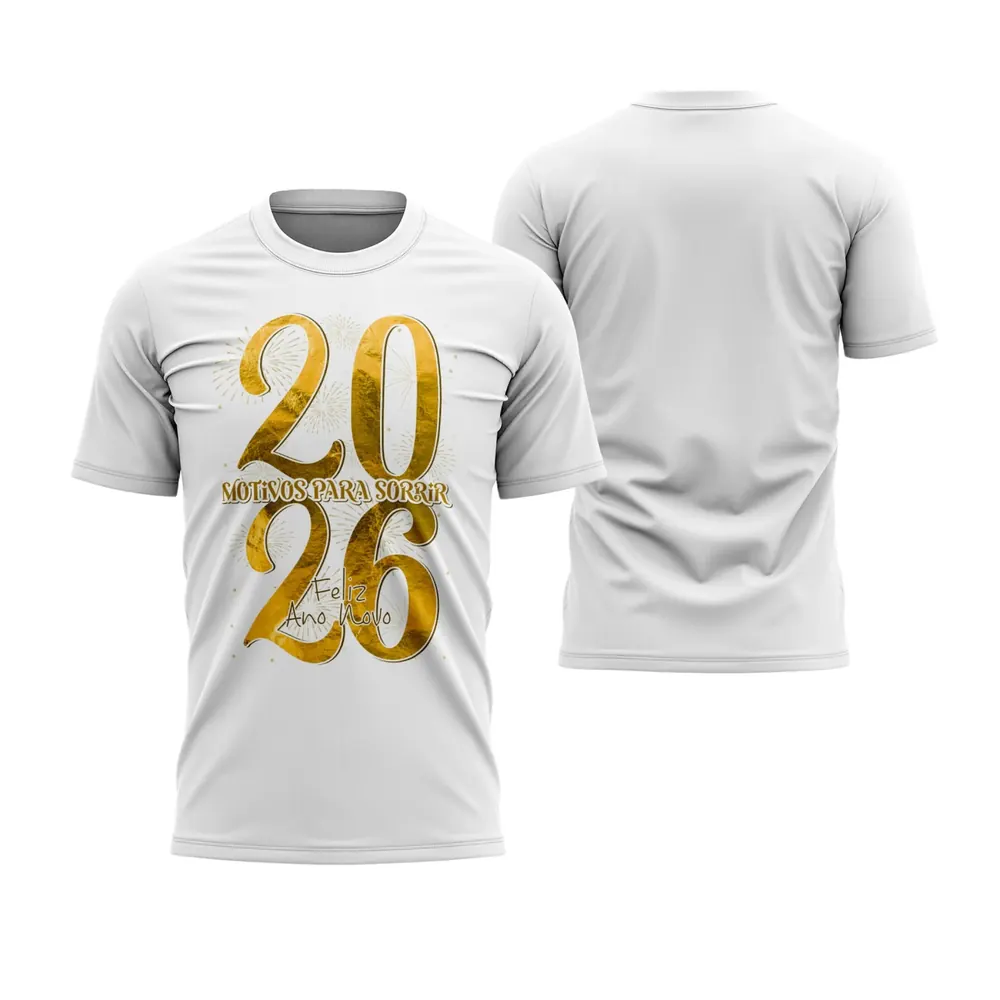Camisa Ano Novo 2026 – Estilo e Energia para o Reveillon 2026 Modelo 10
