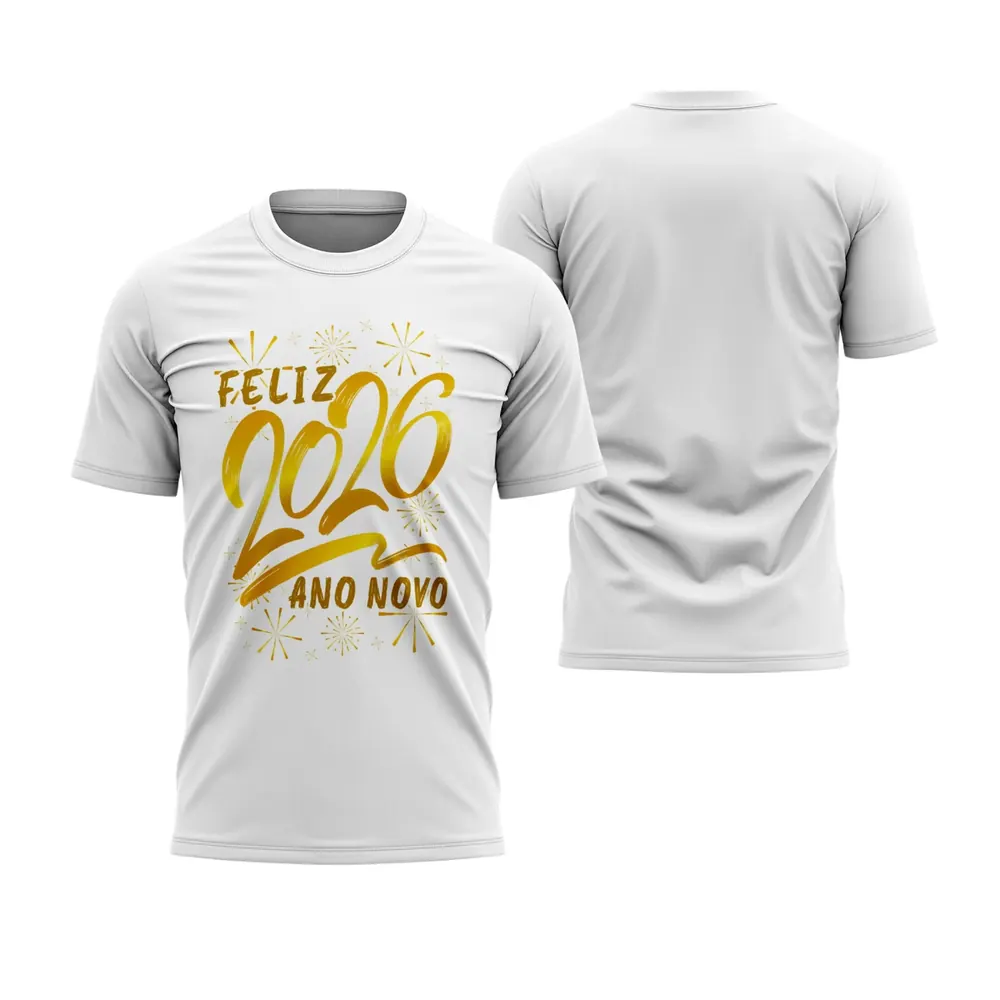 Camisa Ano Novo 2026 – Estilo e Energia para o Reveillon 2026 Modelo 07