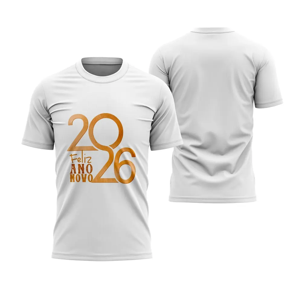 Camisa Ano Novo 2026 – Estilo e Energia para o Reveillon 2026 Modelo 12