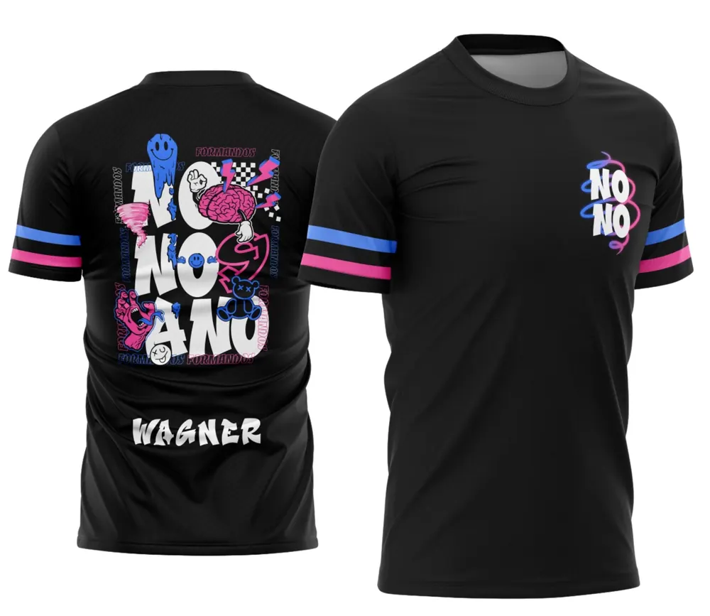 Camisa Formandos Nono Ano Graffite Mão
