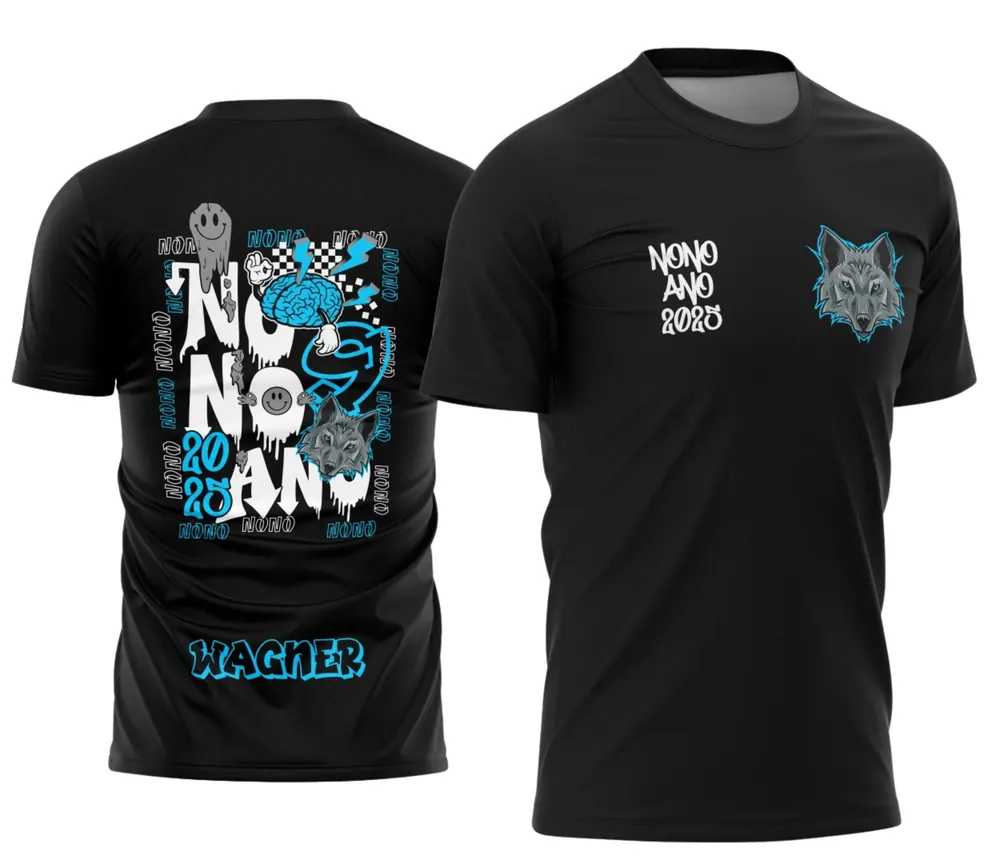 Camisa Formandos Nono Ano Lobo Cinza 2026