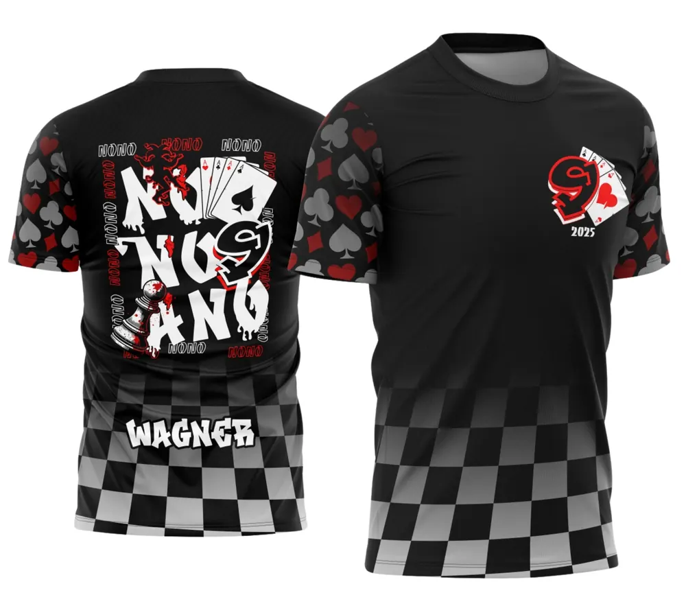 Camisa Formandos Nono Ano Xadrez Modelo 03