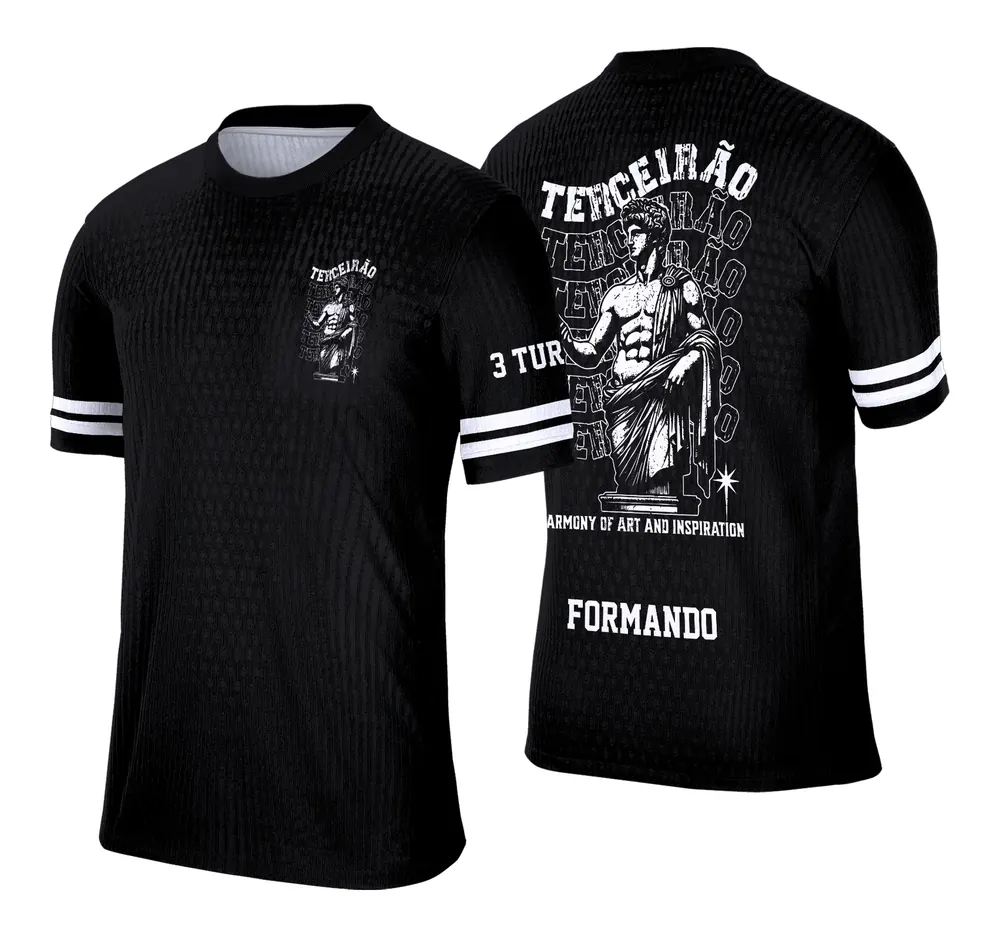 Arte Camisa Exclusiva Formatura Terceirão Estátua