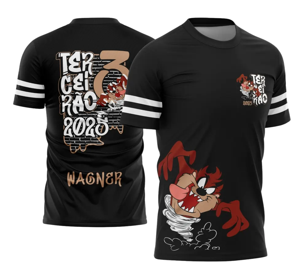 Arte Exclusiva Terceirão Grafite Urbano com Taz Mania