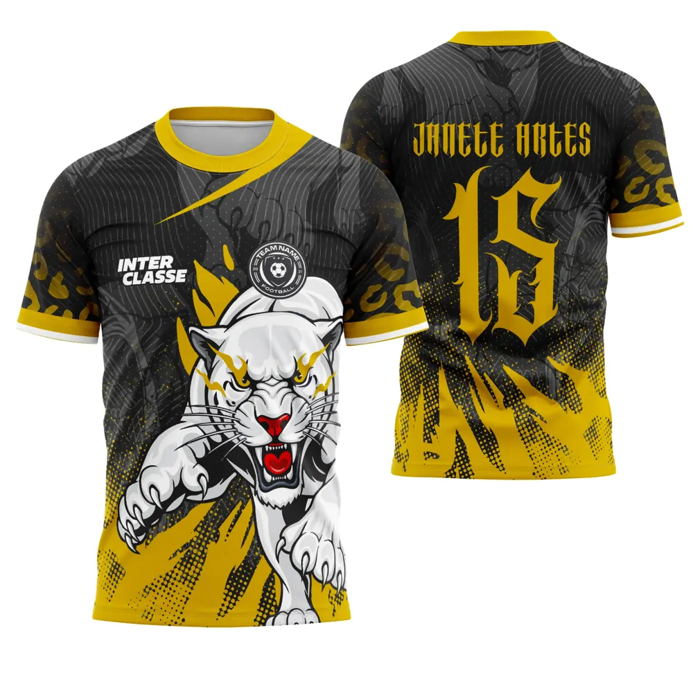 Camisa Futebol Interclasse Pantera Polar 2025 Modelo 03
