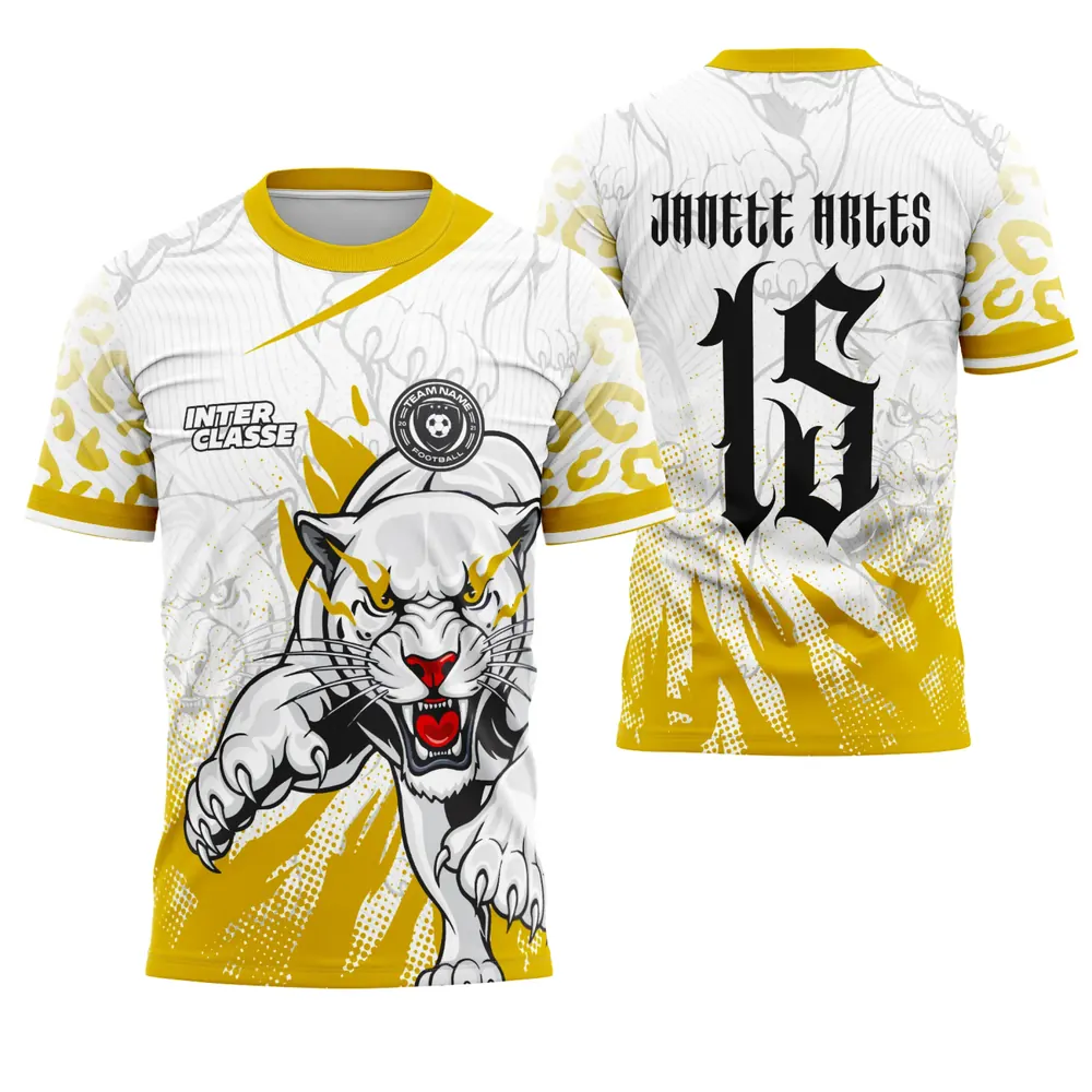 Arte Camisa Futebol Interclasse Pantera Polar 2025