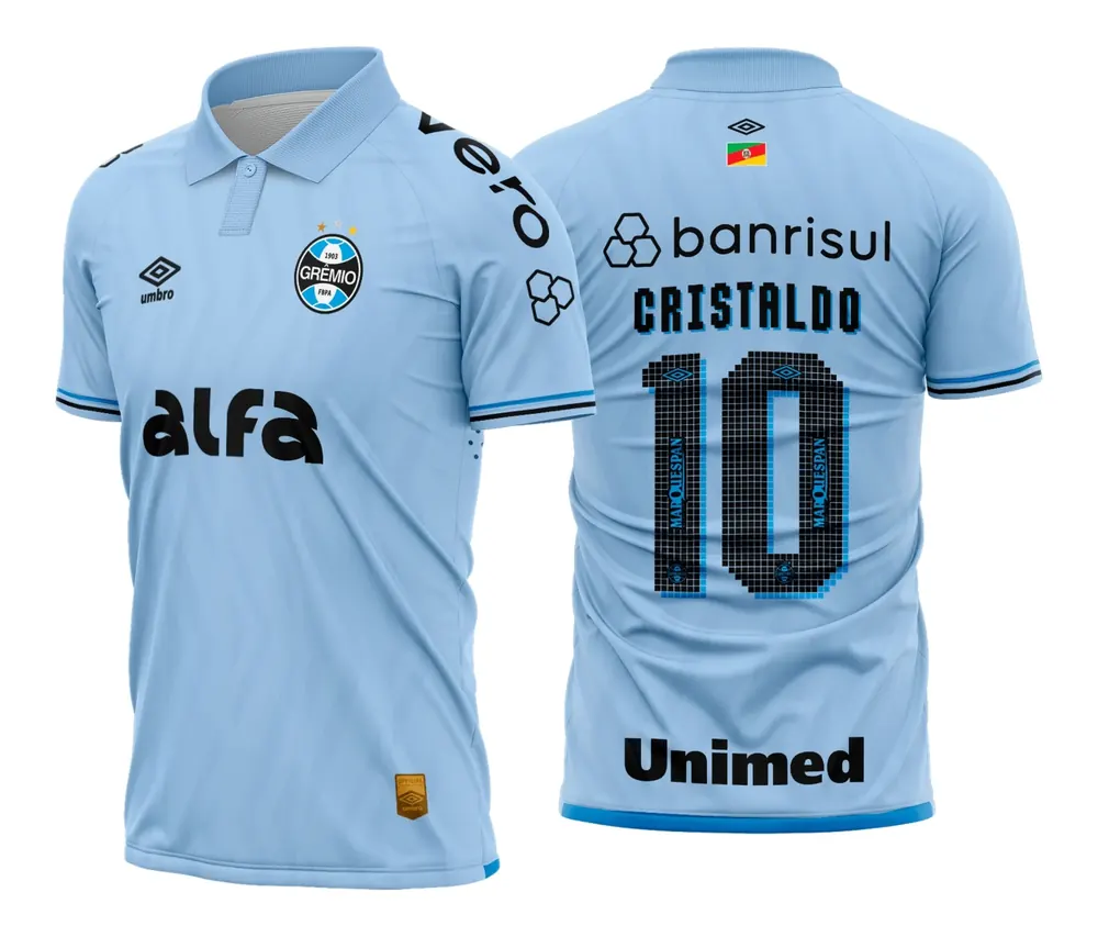 Camisa Grêmio Reserva 2025-2026 – Design Exclusivo do Tricolor Gaúcho