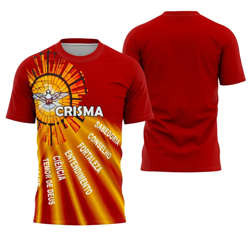 Camisa Igreja Católica Crisma 2026 Religião