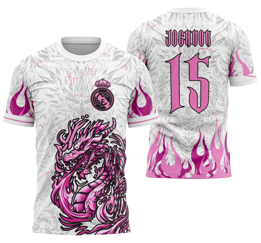 Camisa Interclasse Dragão Rosa 2026 Modelo 02