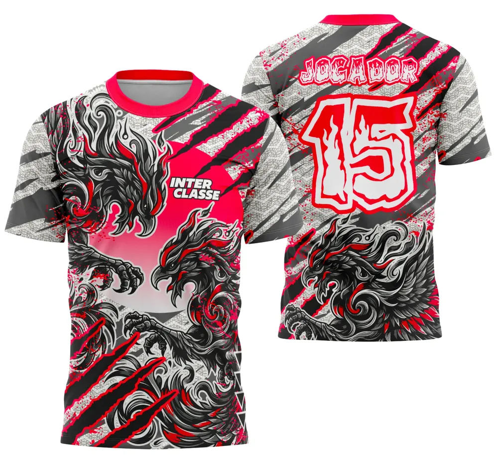 Arte Vetor Camisa Interclasse Fênix Dupla 2026 – Design Exclusivo
