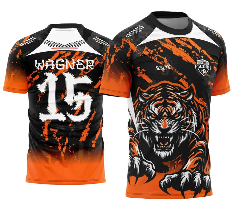 Camisa Interclasse Tigre Laranja 2025