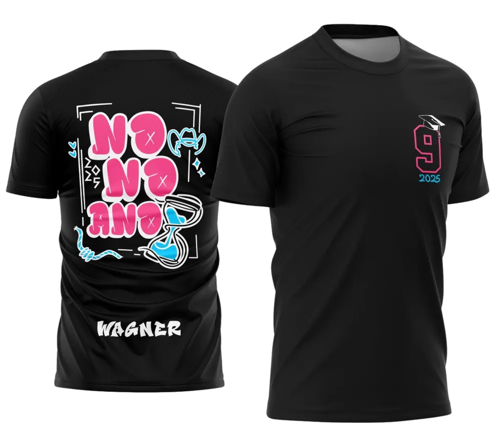 Camisa Nono Ano 2026 Ampulheta