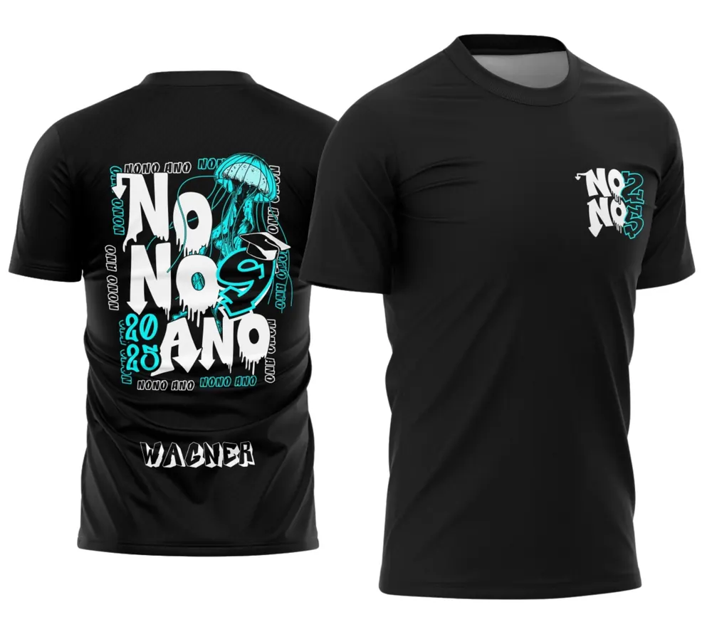 Camisa Nono Ano Água Viva Modelo 08