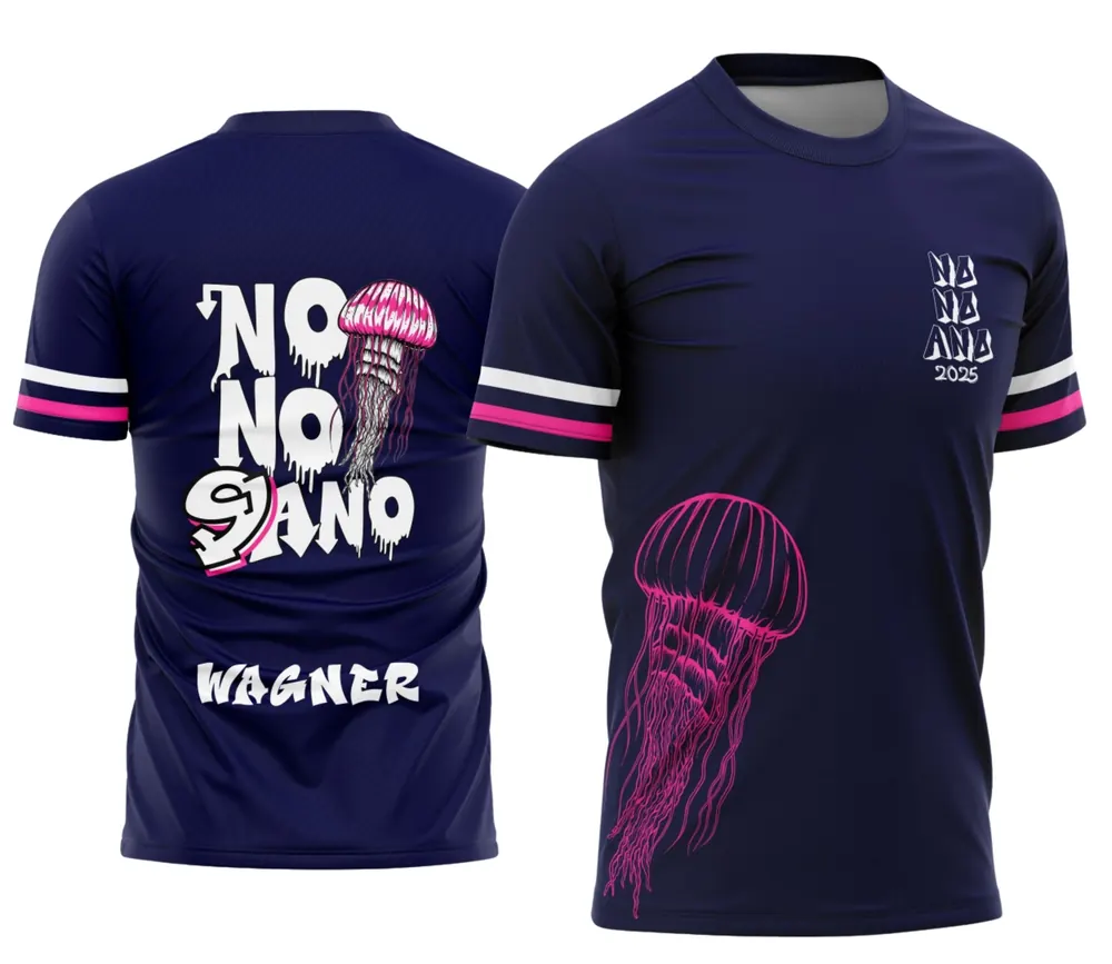 Camisa Nono Ano Água Viva Modelo 02