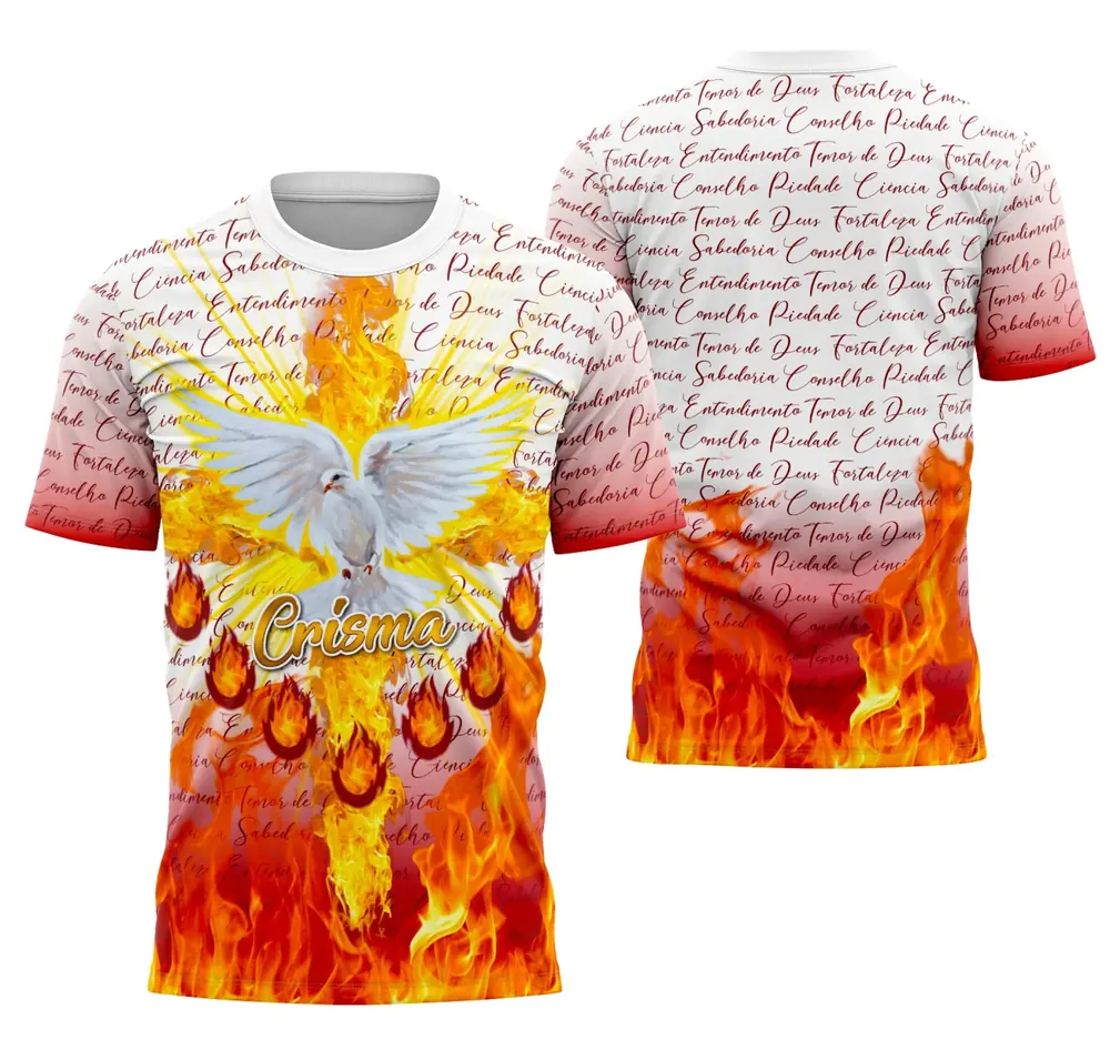 Arte Camisa Crisma 2026 Personalizada