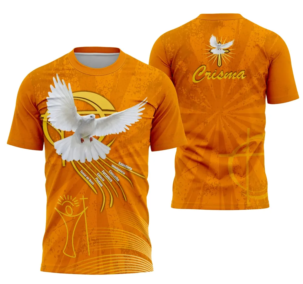 Arte para Camisa Temática Crisma