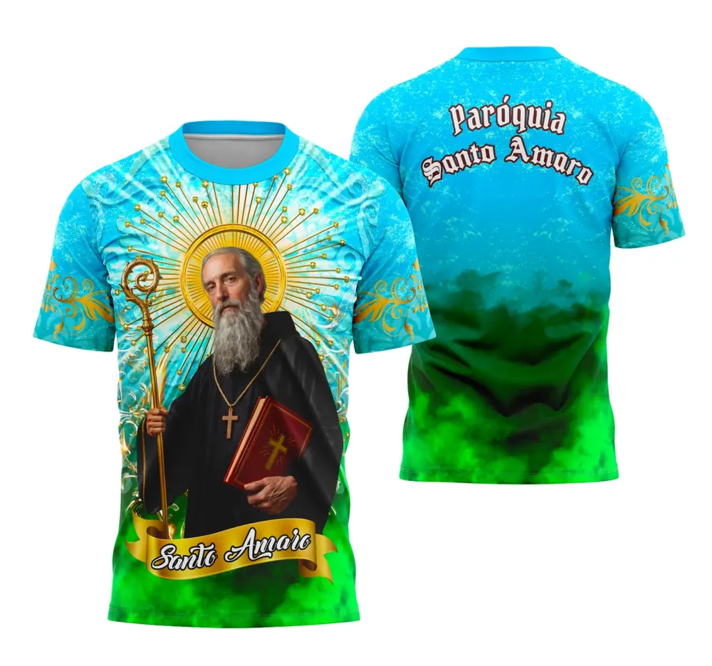 Arte Camisa Santo Amaro Design Religião