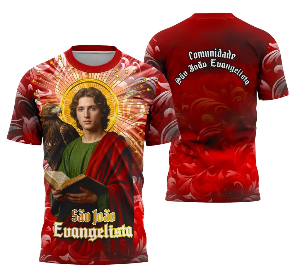 Arte São João Evangelista Fé Católica