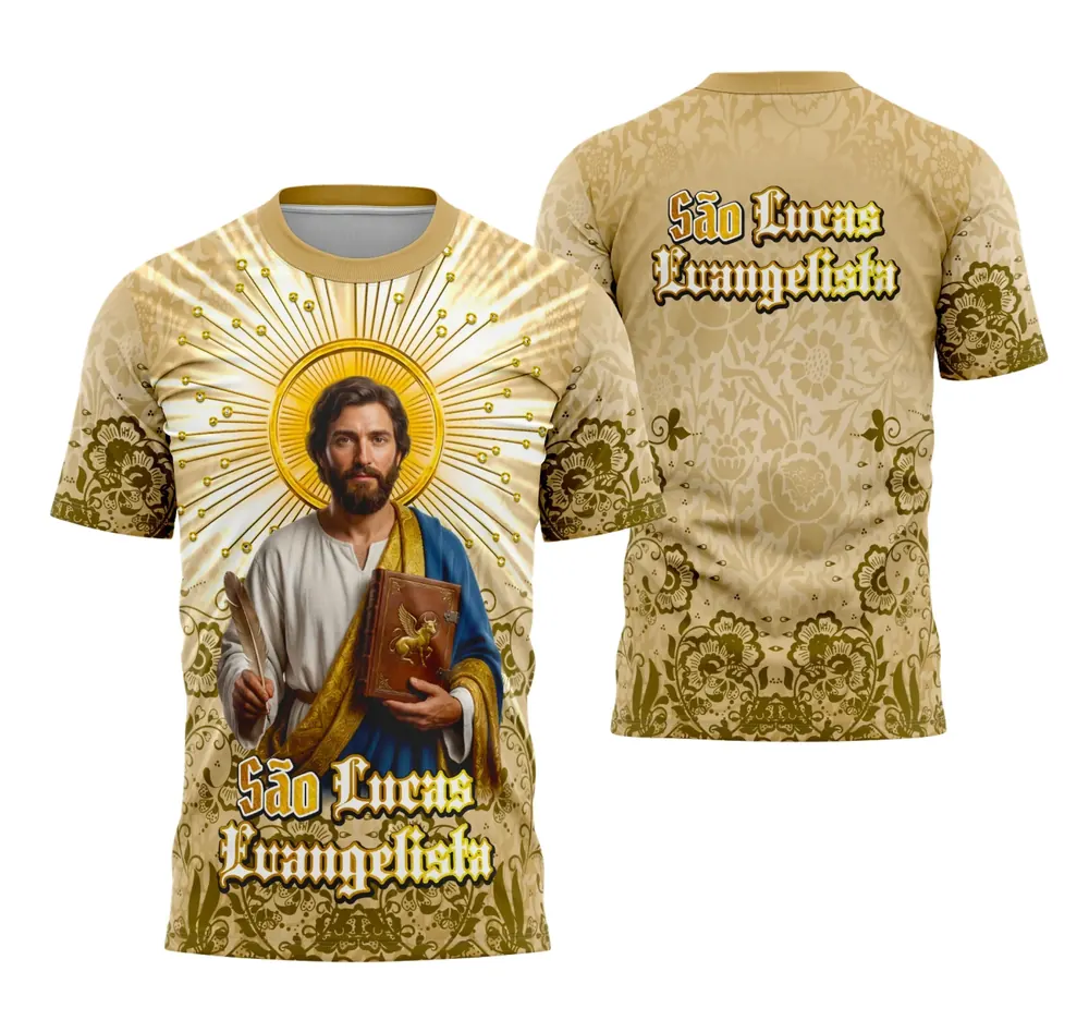 Camisa Exclusiva São Lucas Evangelista