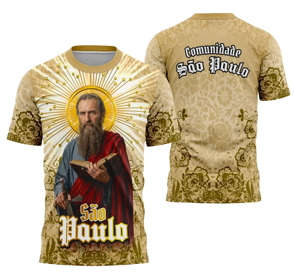 Camisa Exclusiva São Paulo Apóstolo Católica