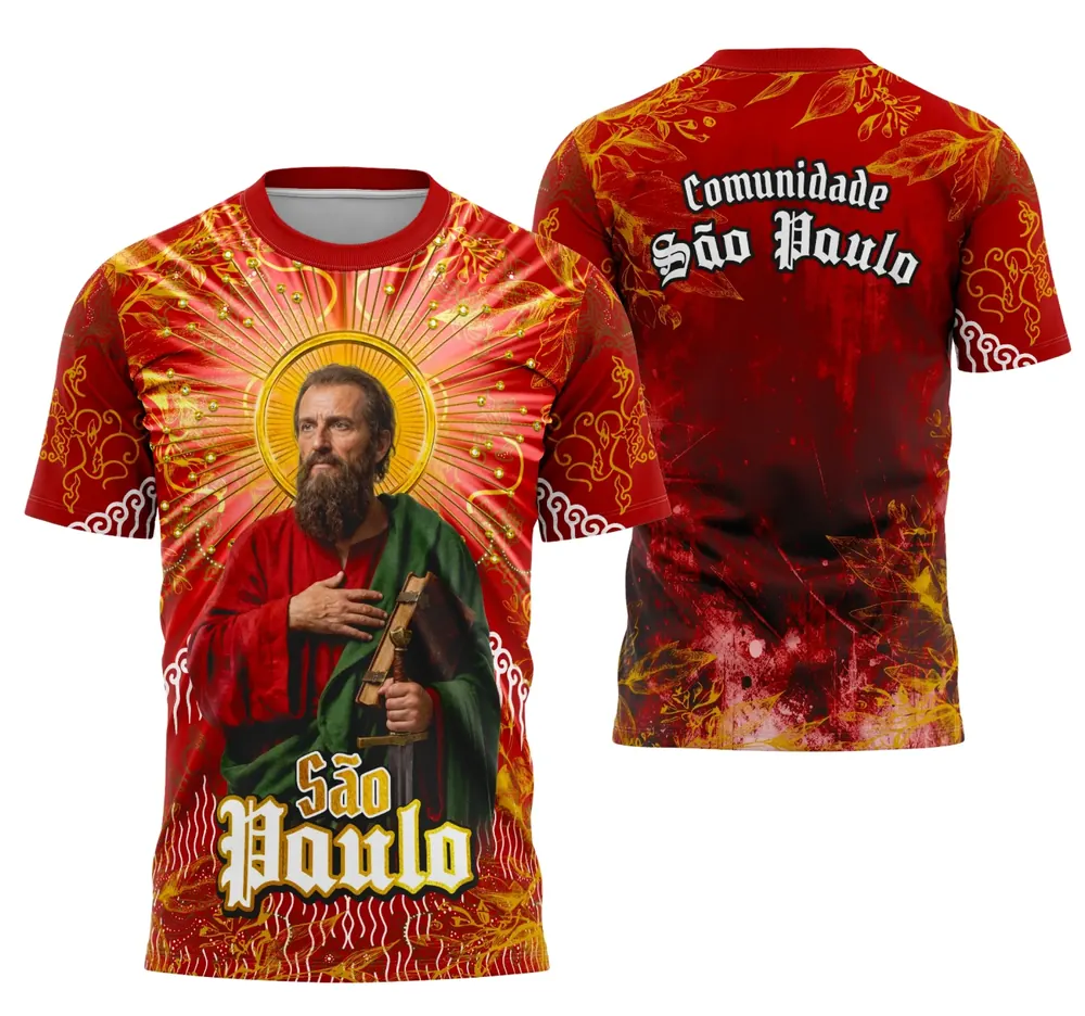 Camisa Exclusiva São Paulo Apóstolo Católica