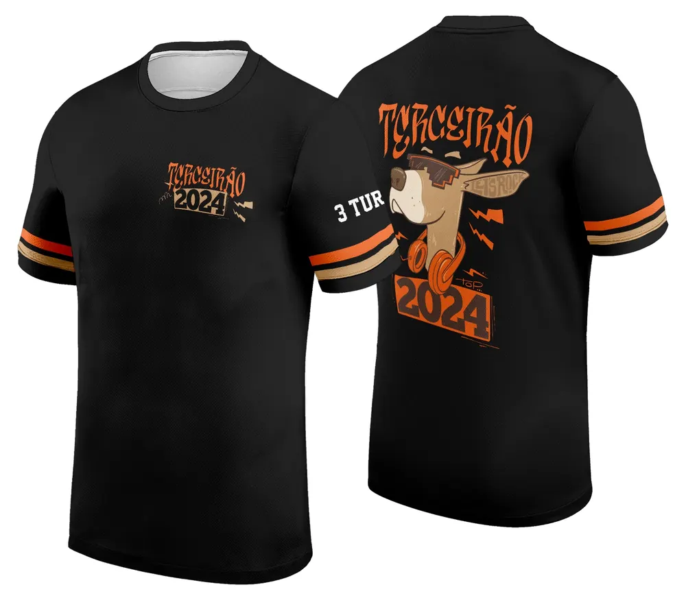 Arte Camisa Dog para Terceirão
