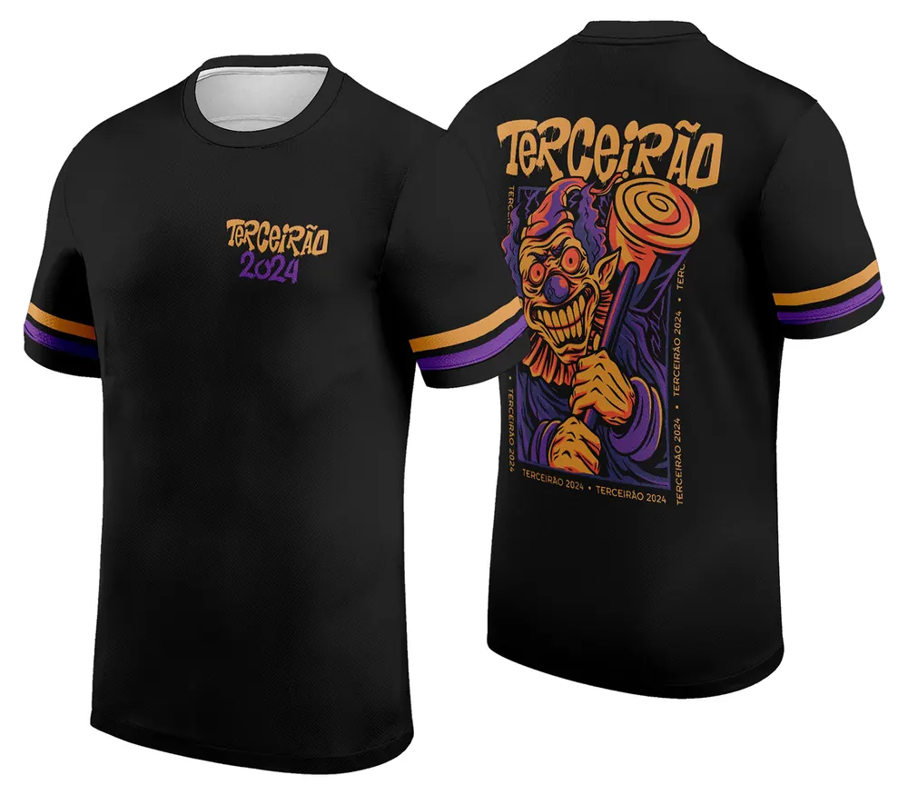 Arte para Camisa Terceirão Paçhaço Madeira