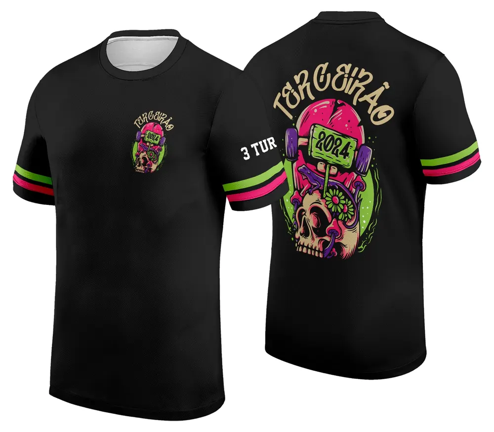 Arte Camisa Skate Terceirão Criativa