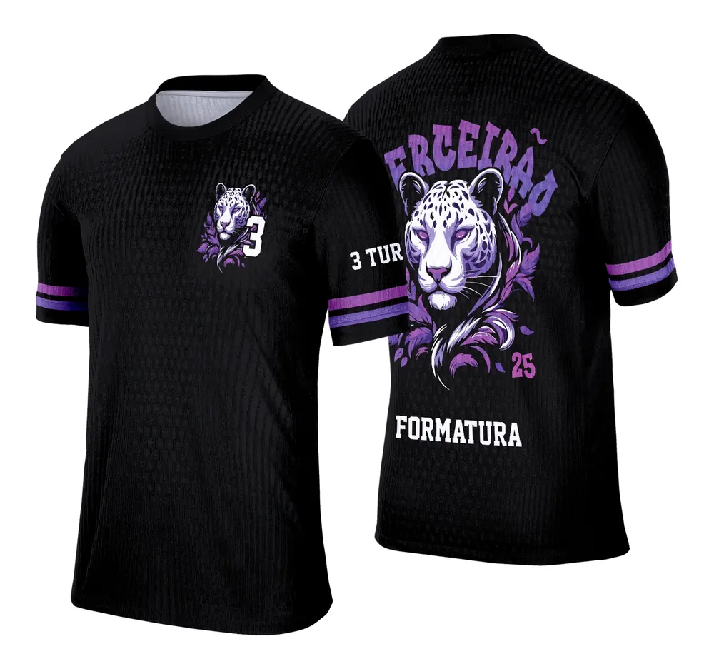 Arte Exclusiva Terceirão - Design Pantera Impactante