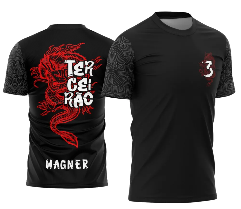 Camisa Dragão Vermelho Terceirão Exclusiva