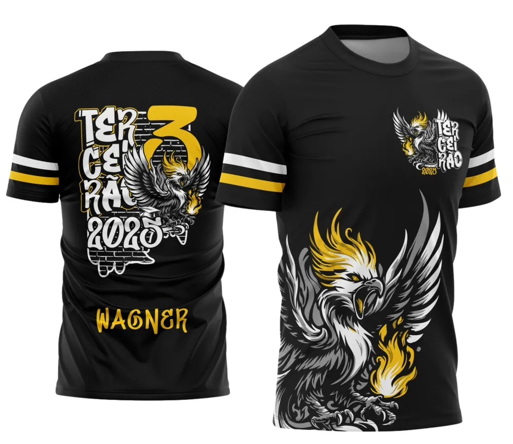 Arte Camisa Fênix Urbana Terceirão