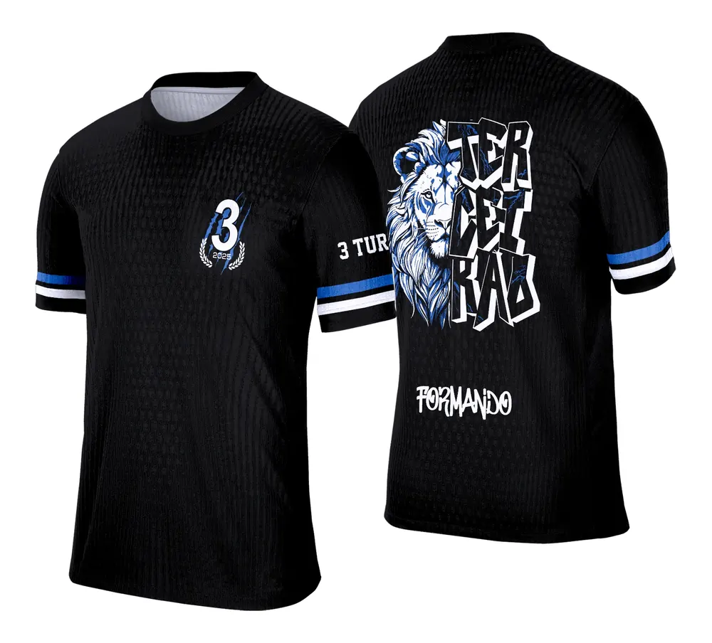 Camisa Leão Azul do Terceirão