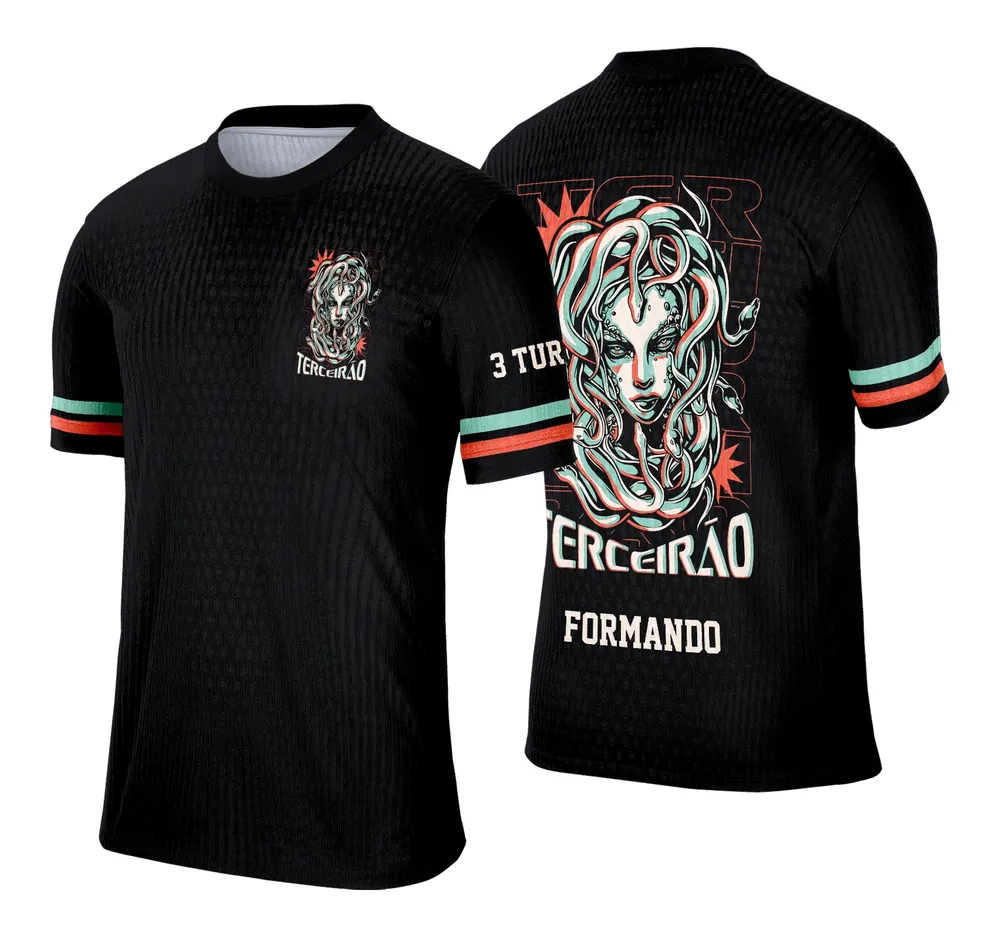 Arte Camisa Terceirão Medusa Clássica