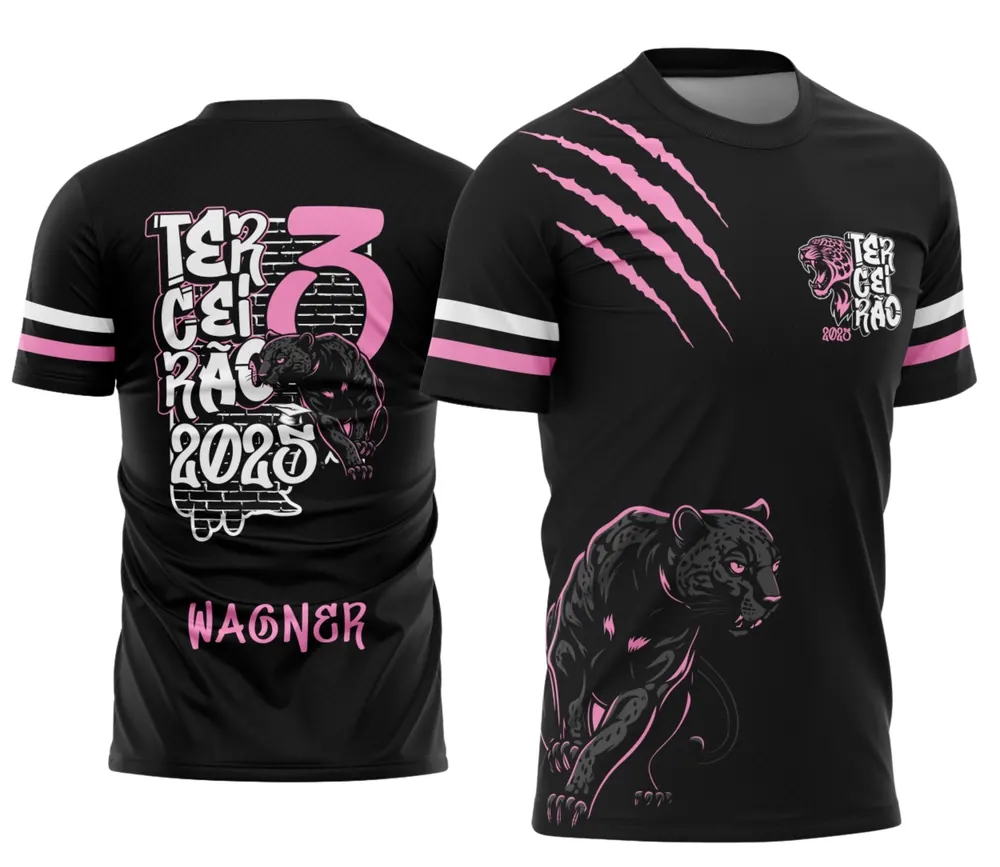 Camisa Exclusiva Terceirão Pantera Negra
