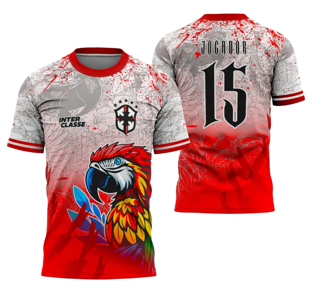 Camisa de Interclasse Arara Vermelha 2025 – Exclusivo em ial