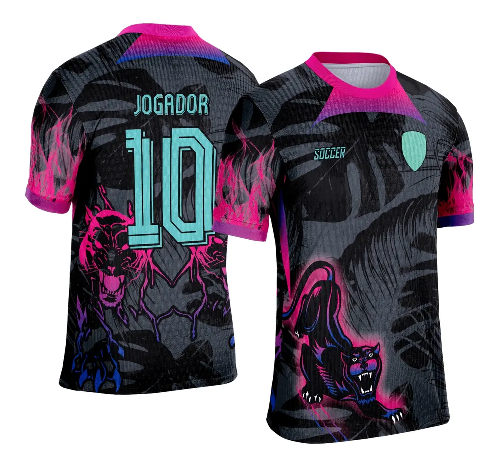 Camisa de Interclasse - Arte Vetor - Pantera Modelo 03