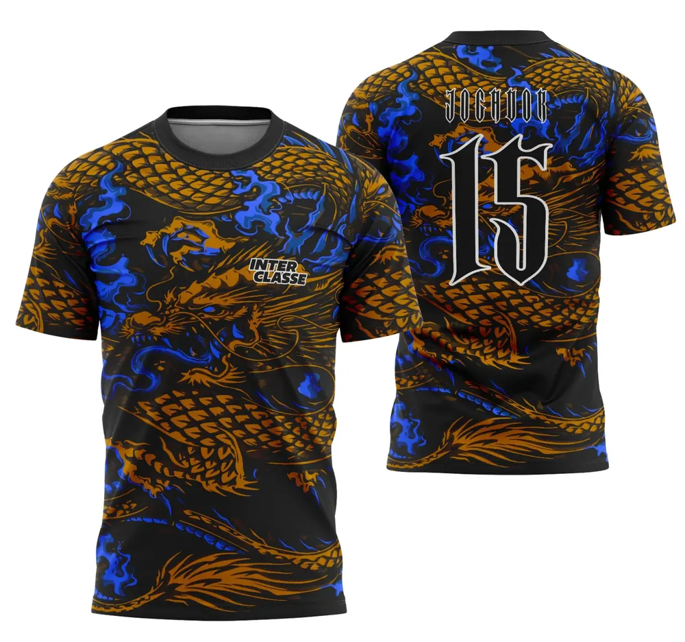 Camisa de Interclasse Dragão Dourado 2025 – Exclusiva