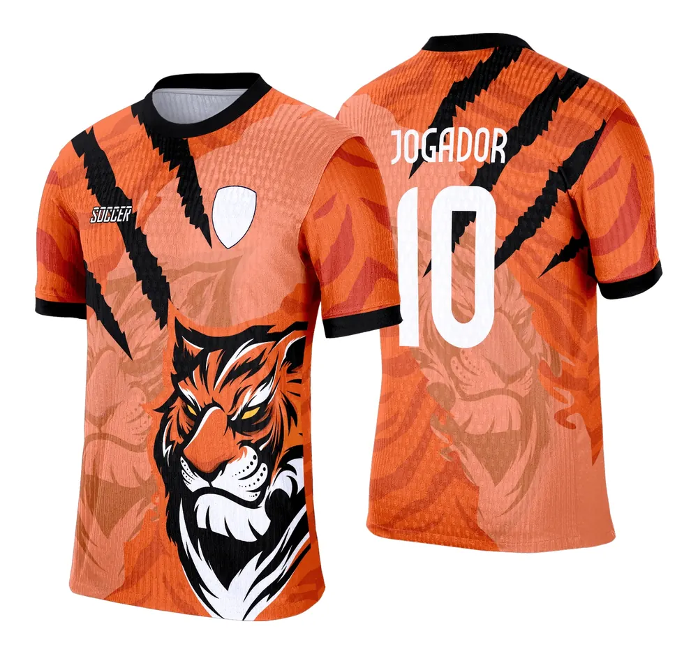 Camisa de Interclasse Escolar 2025: TIGRE Modelo 02