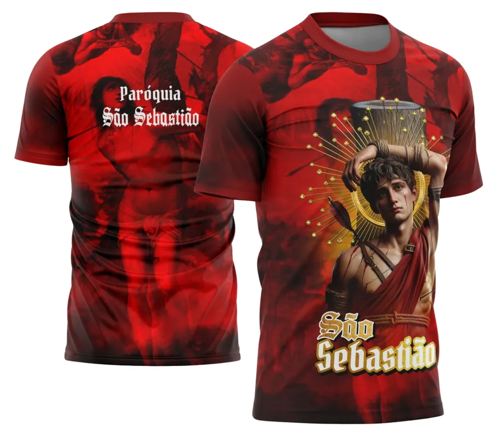 Camisa Ilustrativa São Sebastião 2026