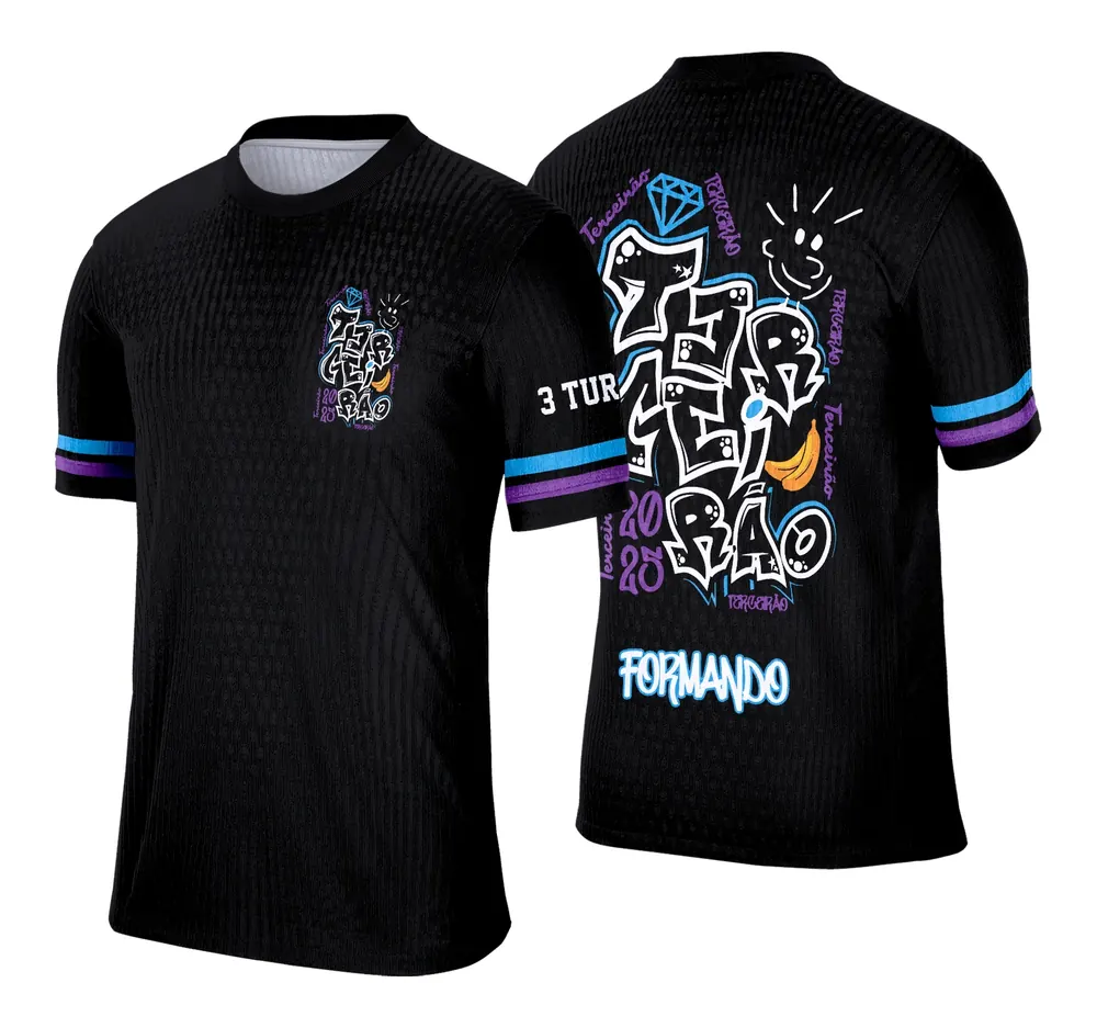 Camisa Exclusiva Terceirão Estilo Grafitte Diamante