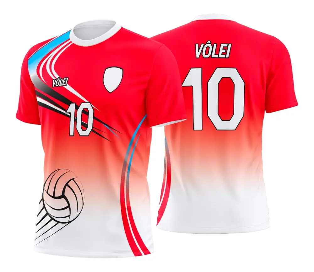 Camisa de Vôlei Feminino Olímpiadas Modelo 14