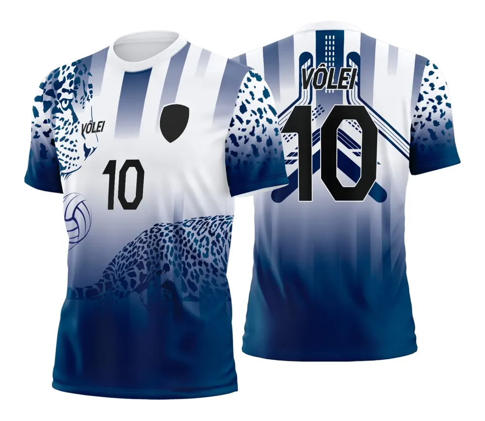 Arte Estampa Camisa de Vôlei Feminino Olímpiadas Modelo 32