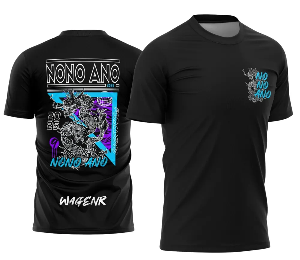 Camisa do Nono Ano Dragão Modelo 02