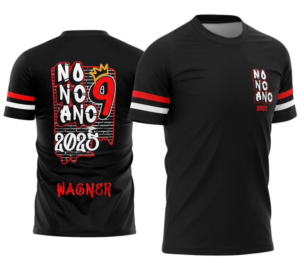 Camisa do Nono Ano Graffiti Coroa
