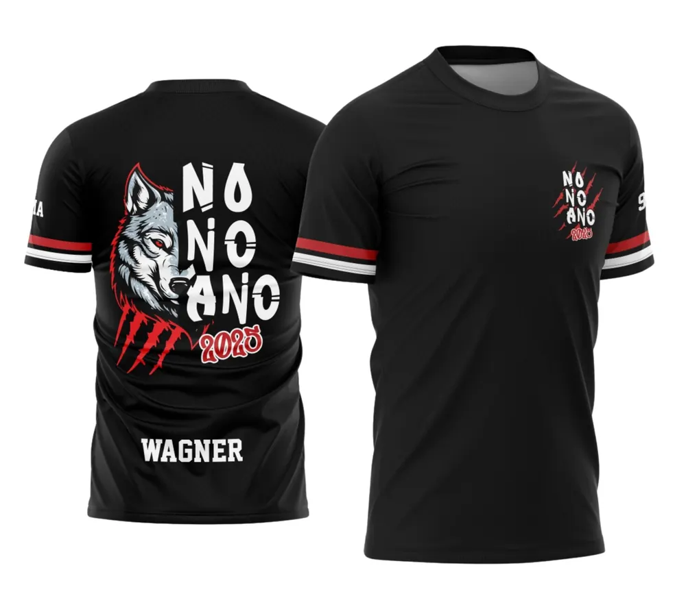 Camisa do Nono Ano Lobo Modelo 02